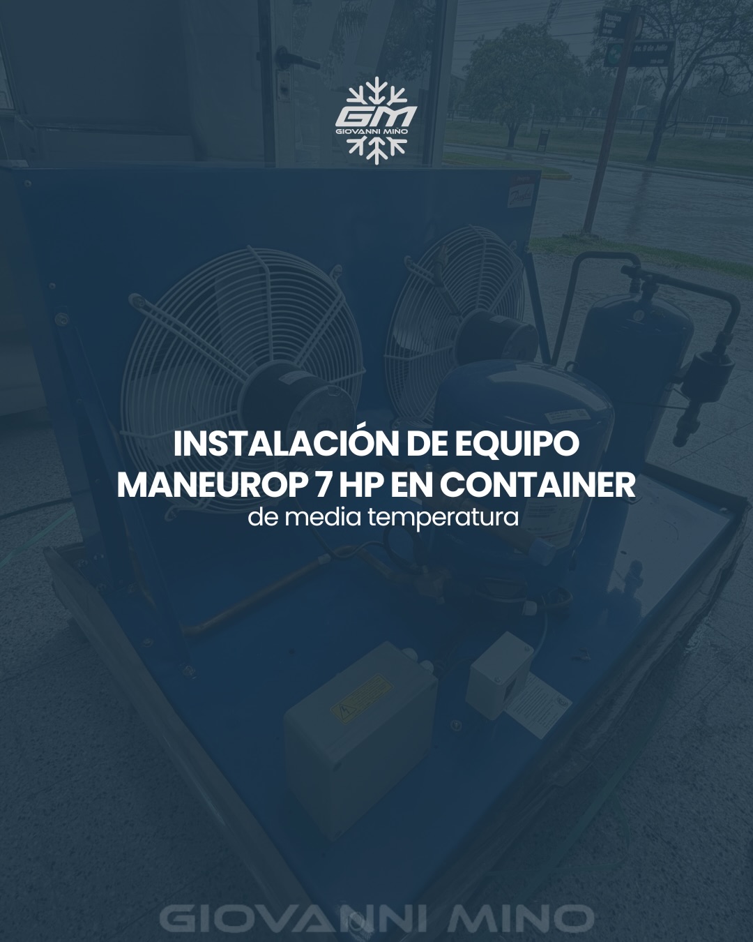 Unidad Maneurop 7 HP Container Frigorífico GM